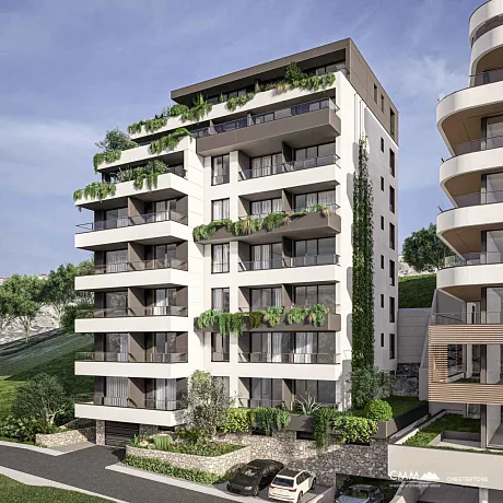 Budva'da Özel Yeni Konut Projesi | Stüdyo, 1+1, 2+1 ve 3+1 Daireler
